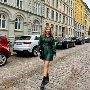 7 for mankind leather dress